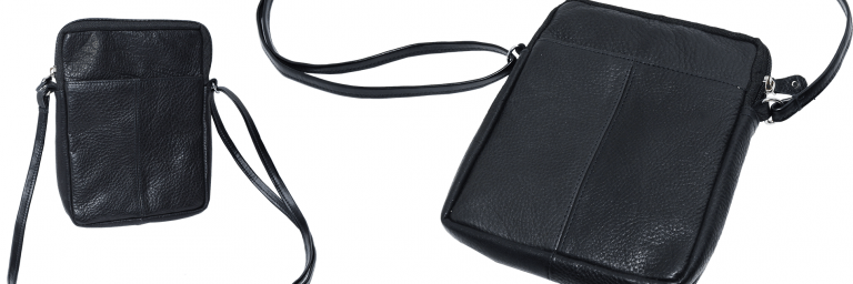 Neu: Umhängetasche „Safety“ – Leder Tasche